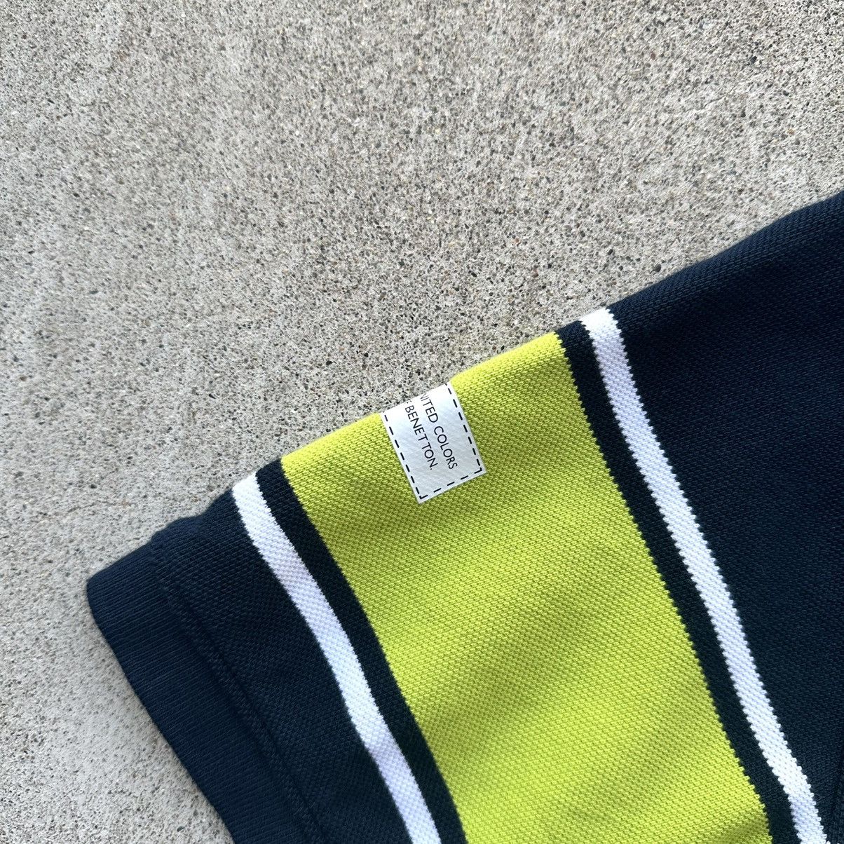 United Colors Of Benetton United Colors Of Benetton Polo Shirt Men Size Medium Striped Size US M / EU 48-50 / 2 - 2 Thumbnail