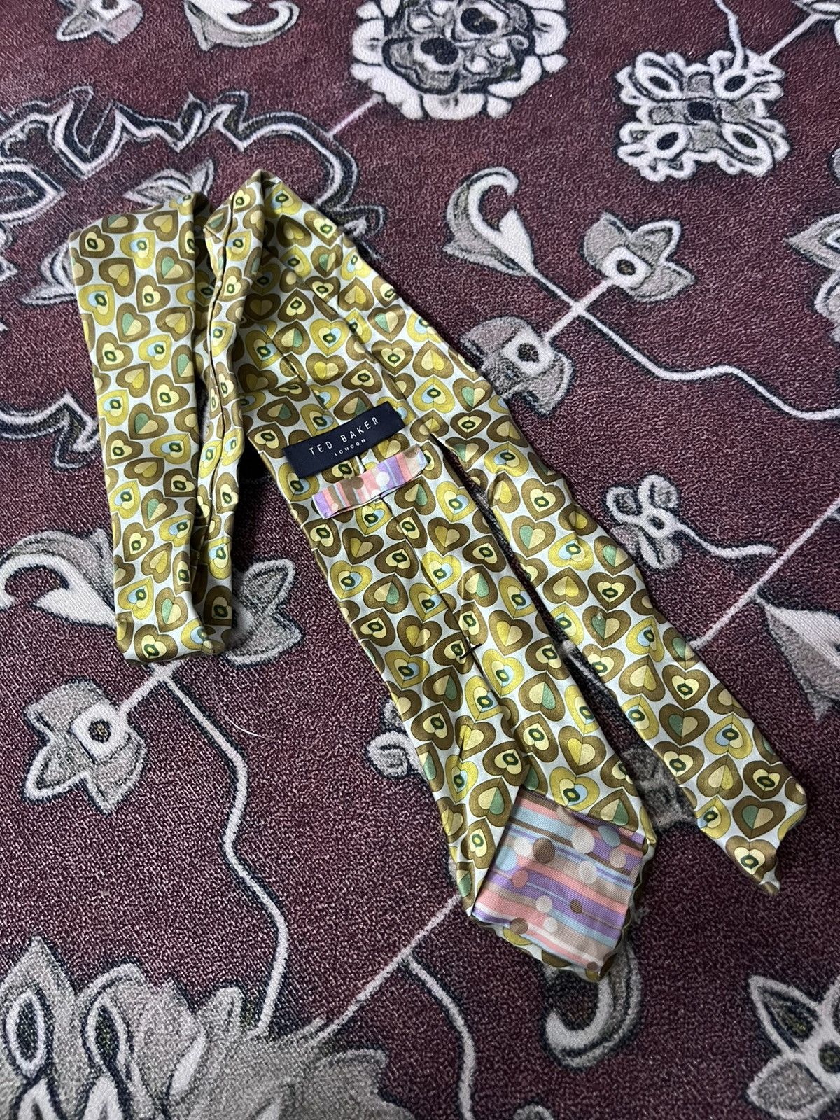 Designer × Ted Baker × Vintage Ted Baker London Designer Neck Tie Size ONE SIZE - 2 Thumbnail