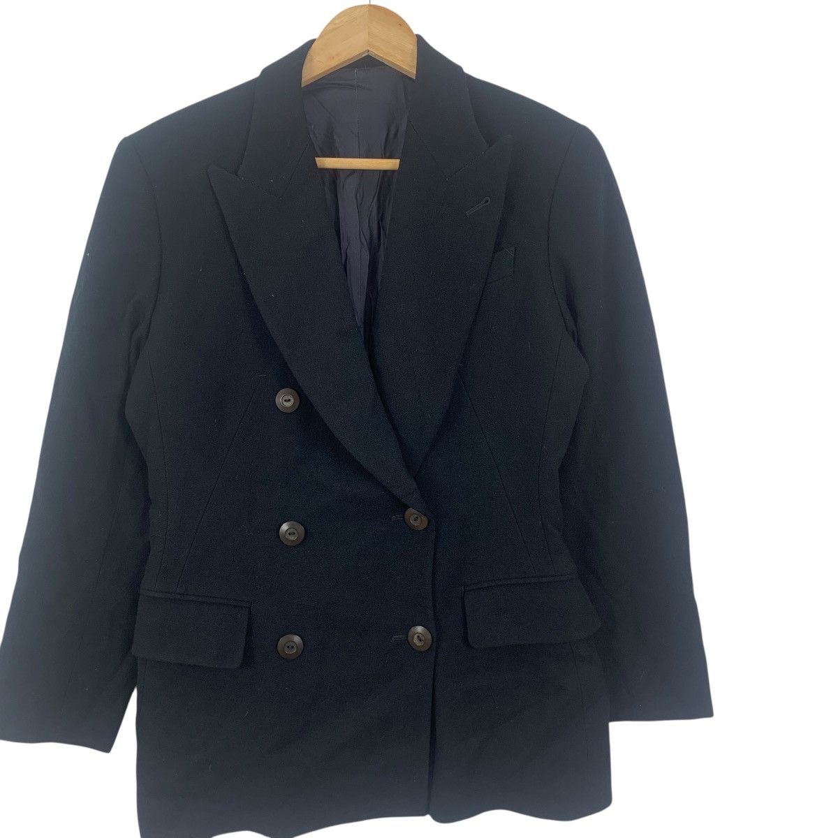 Jean Paul Gaultier Vintage JEAN PAUL GAULTIER FEMME Double Breasted Pea Coat Size S / US 4 / IT 40 - 4 Thumbnail