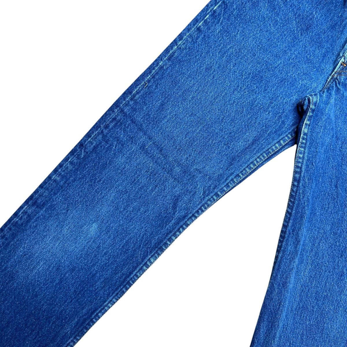 Levi's Vtg 1980s Levi’s 701 Button Fly Student USA Blue Denim Pants Size 25" / US 0 / IT 36 - 8 Thumbnail