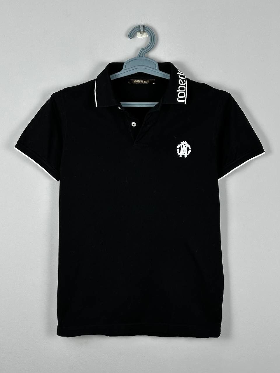 Roberto Cavalli Roberto Cavalli Black Luxury Polo T Shirt Size S Size US S / EU 44-46 / 1 - 2 Thumbnail