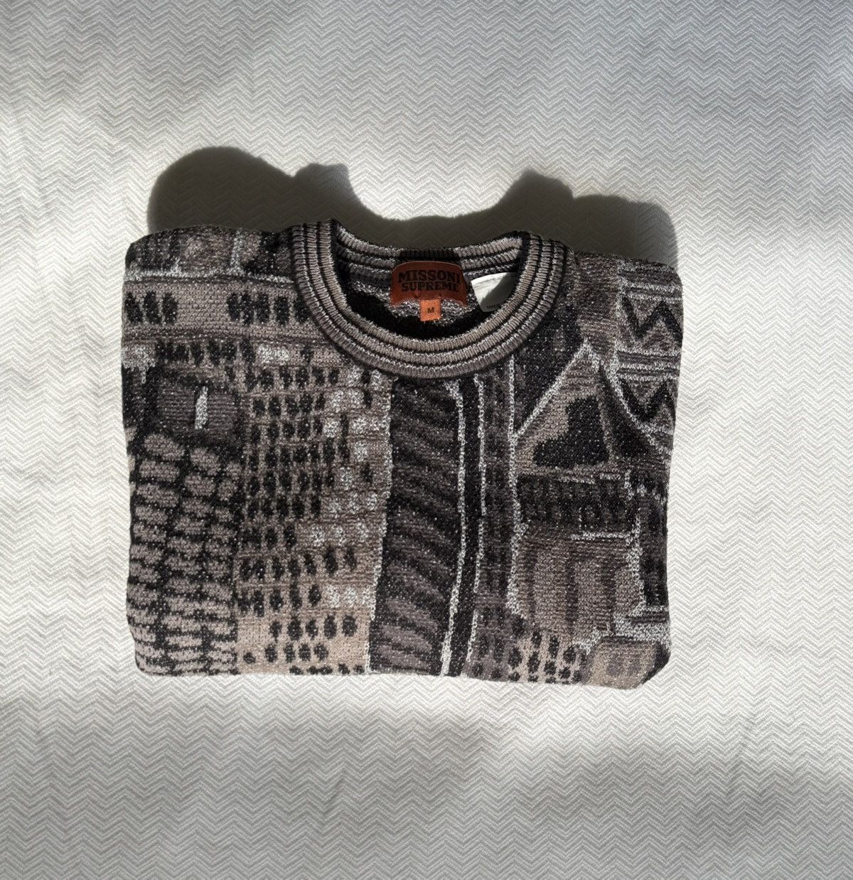 Missoni × Supreme Supreme x Missoni "City" Knit Sweater (FW21) Size US M / EU 48-50 / 2 - 8 Thumbnail