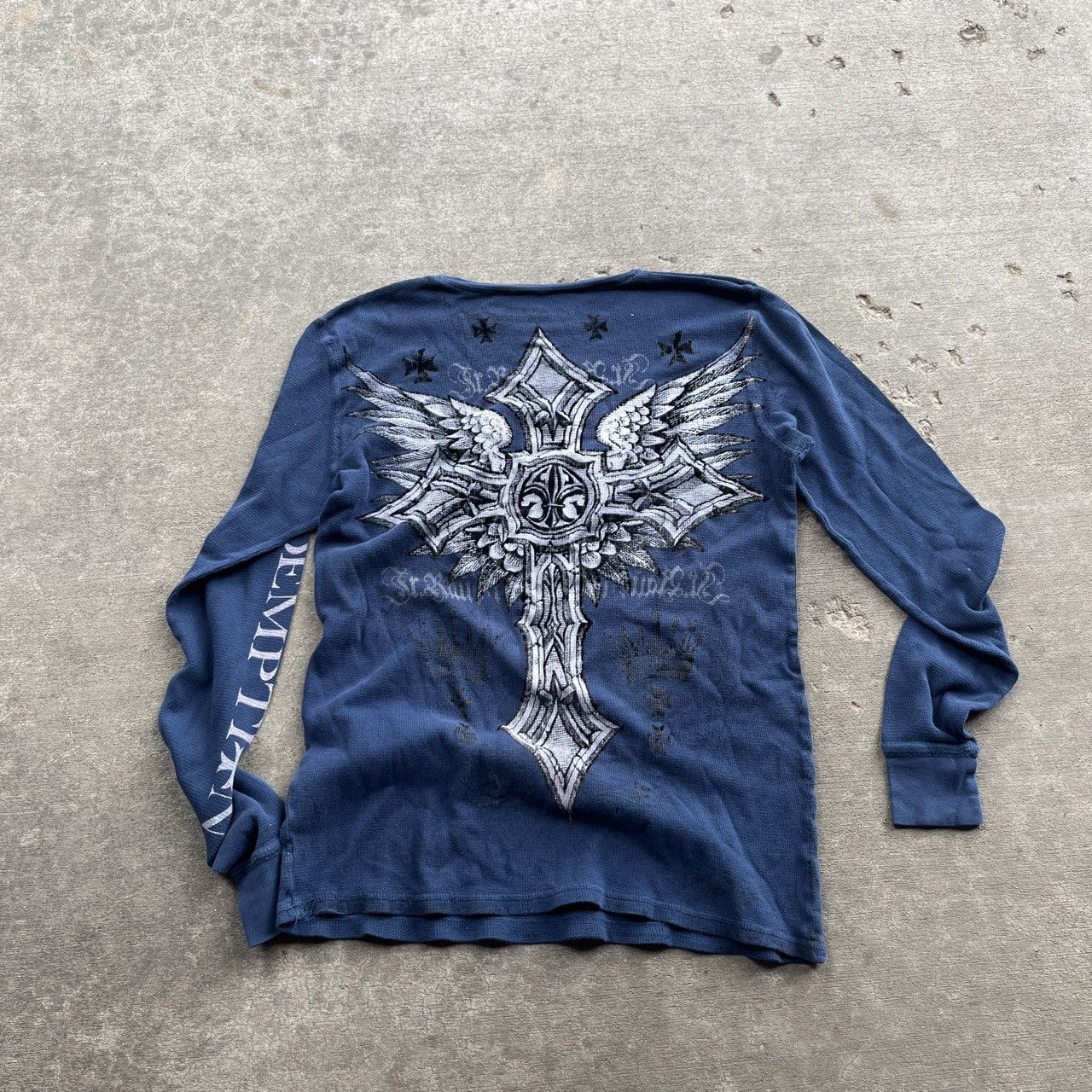 Raw State Y2k Raw State Affliction Gothic Thermal Size US L / EU 52-54 / 3 - 3 Thumbnail