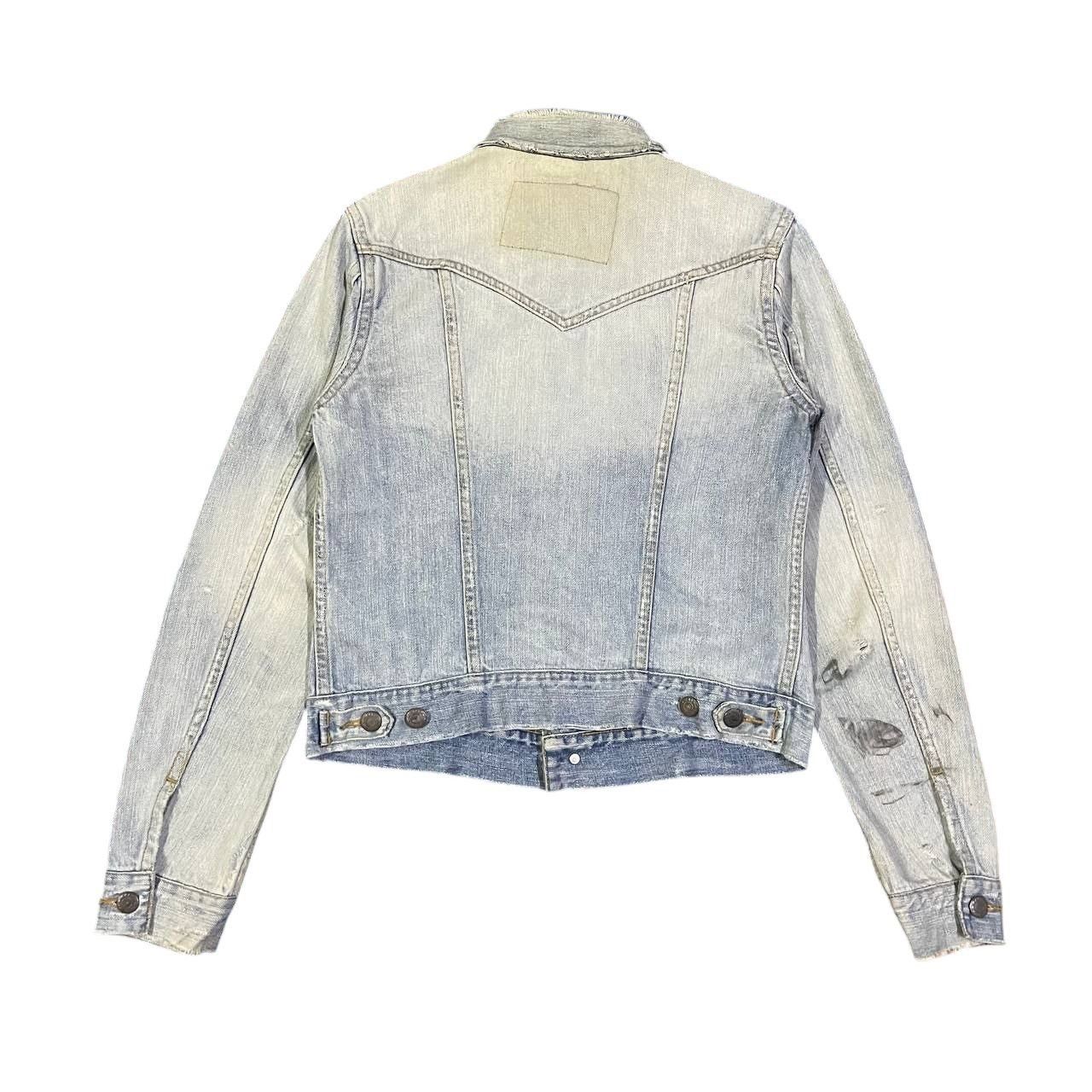 Polo Ralph Lauren Crazy Thrashed Ralph Lauren Trucker Denim Jacket Vintage Size US XS / EU 42 / 0 - 15 Thumbnail