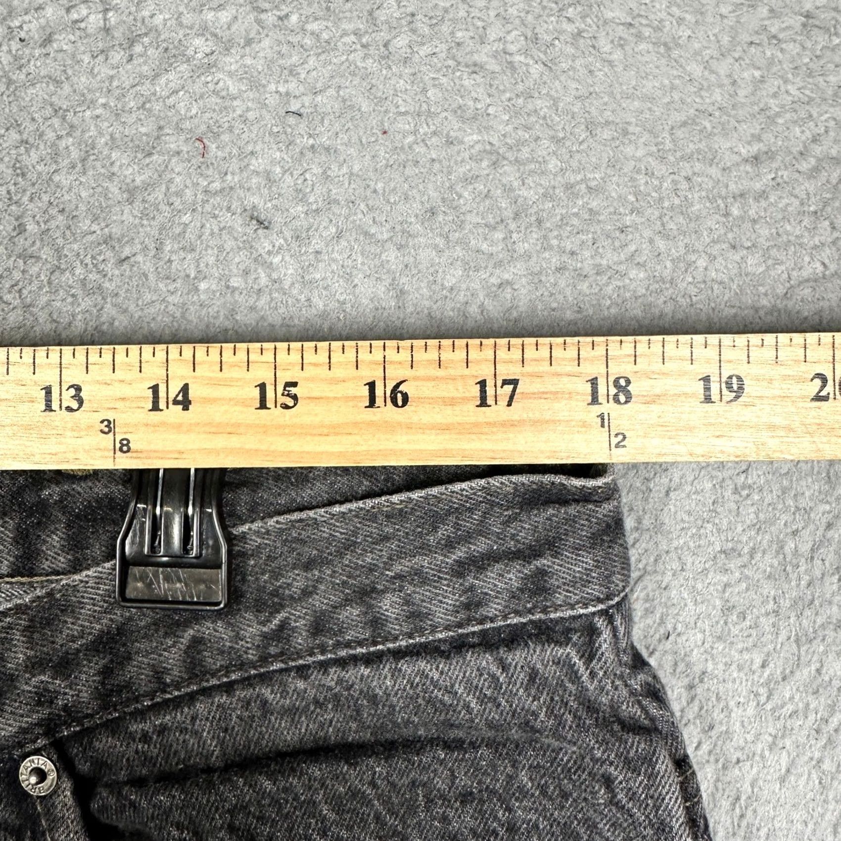 Vintage VINTAGE Brittania Jeans Mens 36X30 Gray Relaxed Straight 5 Pocket EUC Size US 36 / EU 52 - 5 Thumbnail