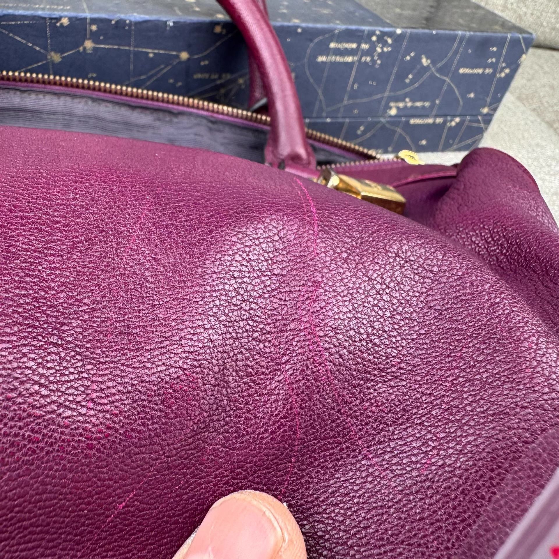 Loewe Loewe genuine leather women's handbag No shoulder strap Ｑ27 Size ONE SIZE - 2 Thumbnail