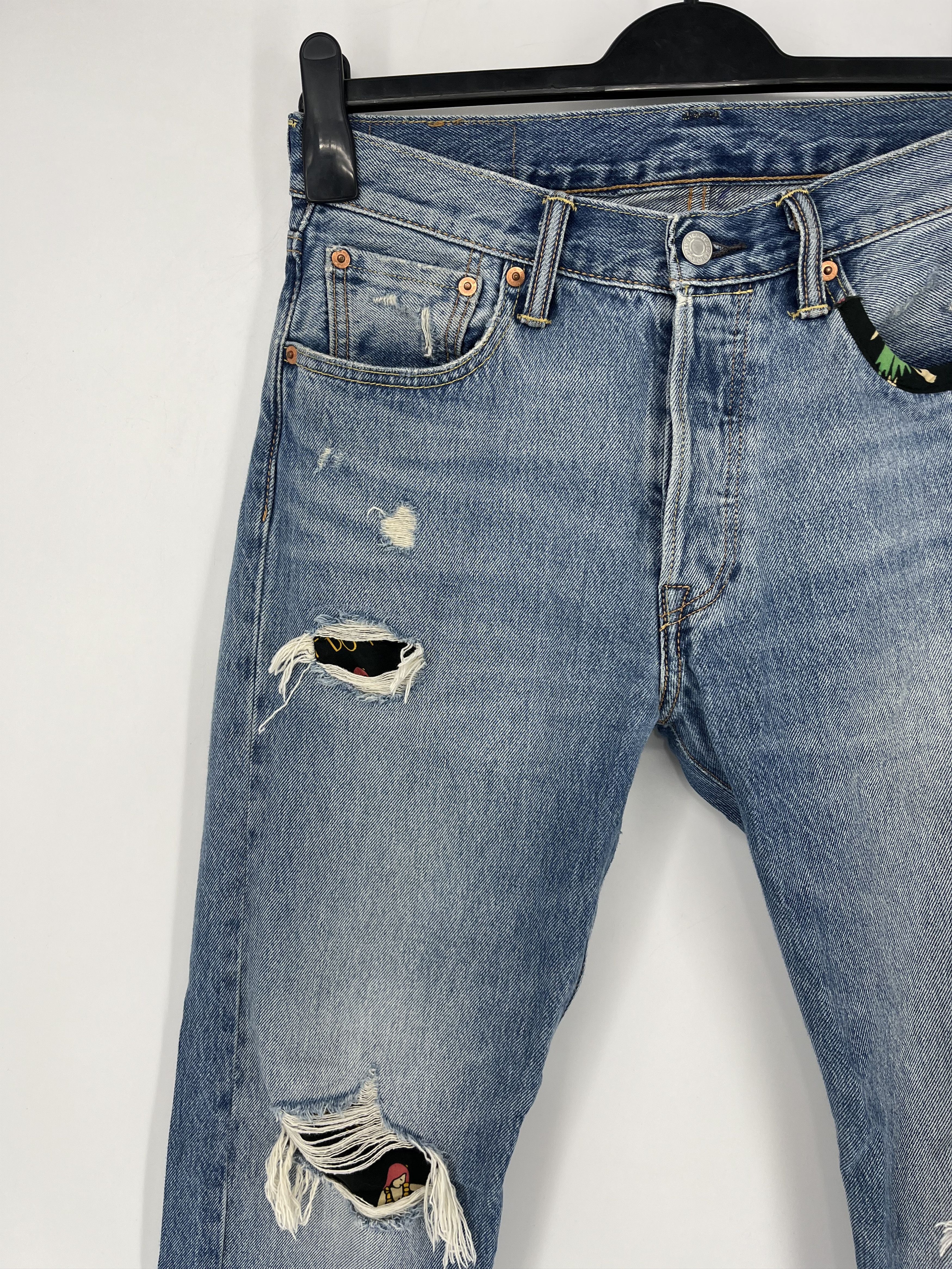 Levi's × Levi's Vintage Clothing Remate Pantalon Mezclilla Levis 501 Casual Moda Envio Gratis Size US 30 / EU 46 - 2 Thumbnail