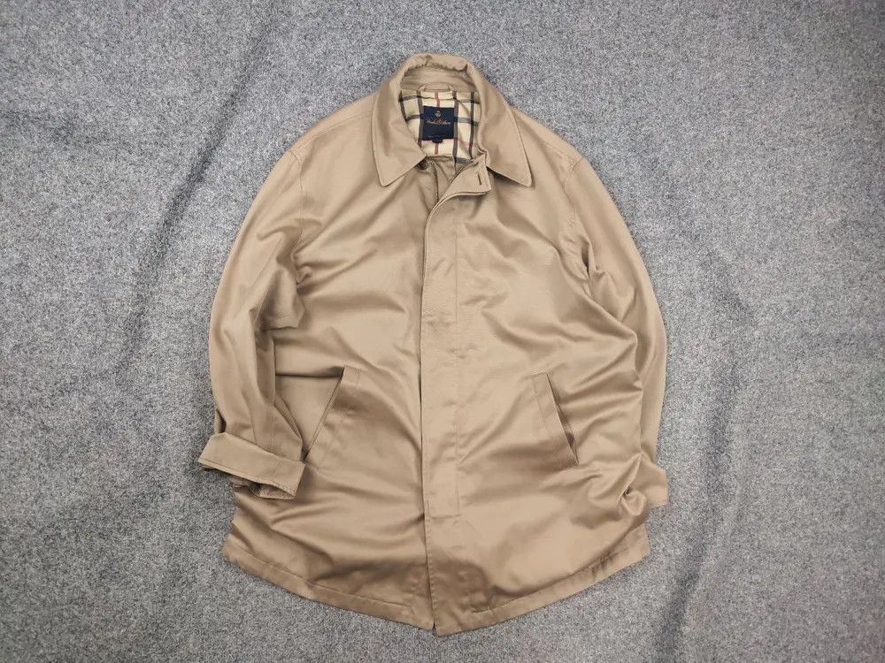 Brooks Brothers Trench raincoat breasted Jacket Vintage