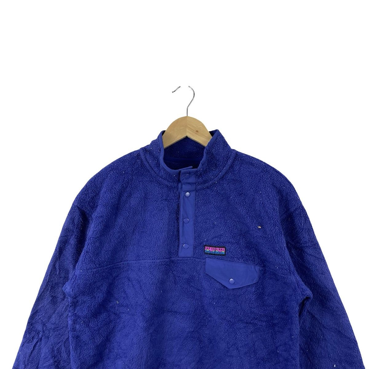 Patagonia Vintage GAP Arctic Fleece Reissue Pullover Snap-T Fleece Size US XXL / EU 58 / 5 - 2 Thumbnail