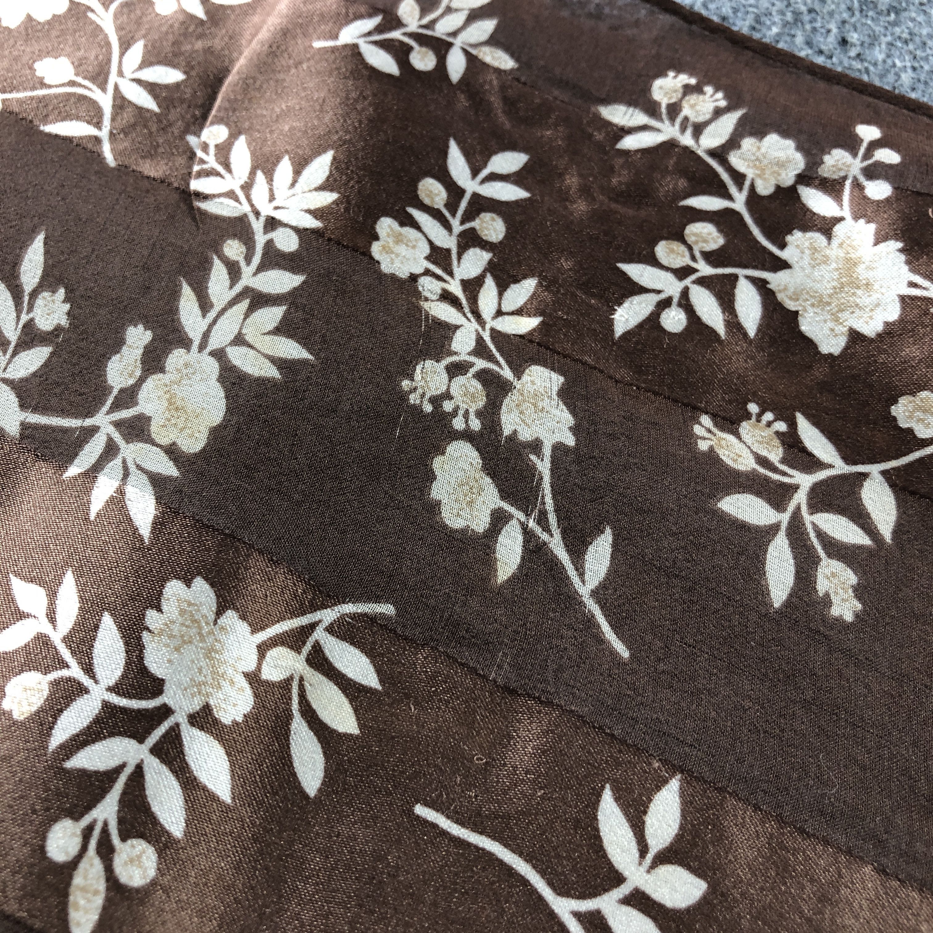 Hardy Amies Hardy Amies Floral Silk Stole Silk Scarf M1386 Size ONE SIZE - 10 Thumbnail
