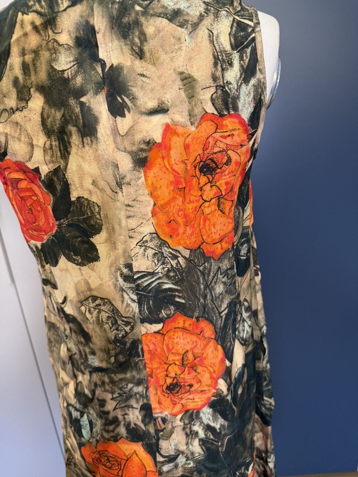 R13 R13 Sleeveless Midi - Camo Rose Size M / US 6-8 / IT 42-44 - 14 Thumbnail