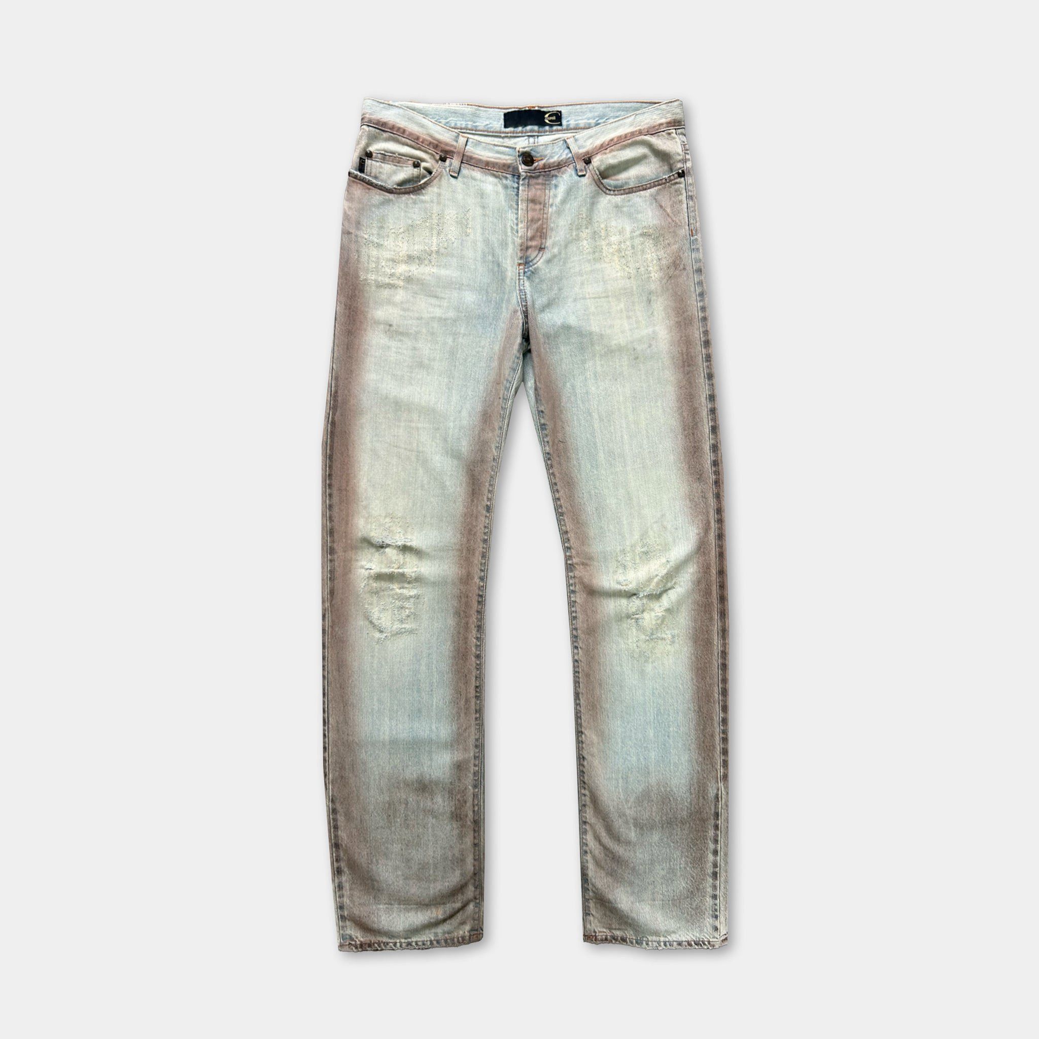 Just Cavalli Just Cavalli 2000's Green Gradient Jeans Size M / US 6-8 / IT 42-44 - 1 Thumbnail
