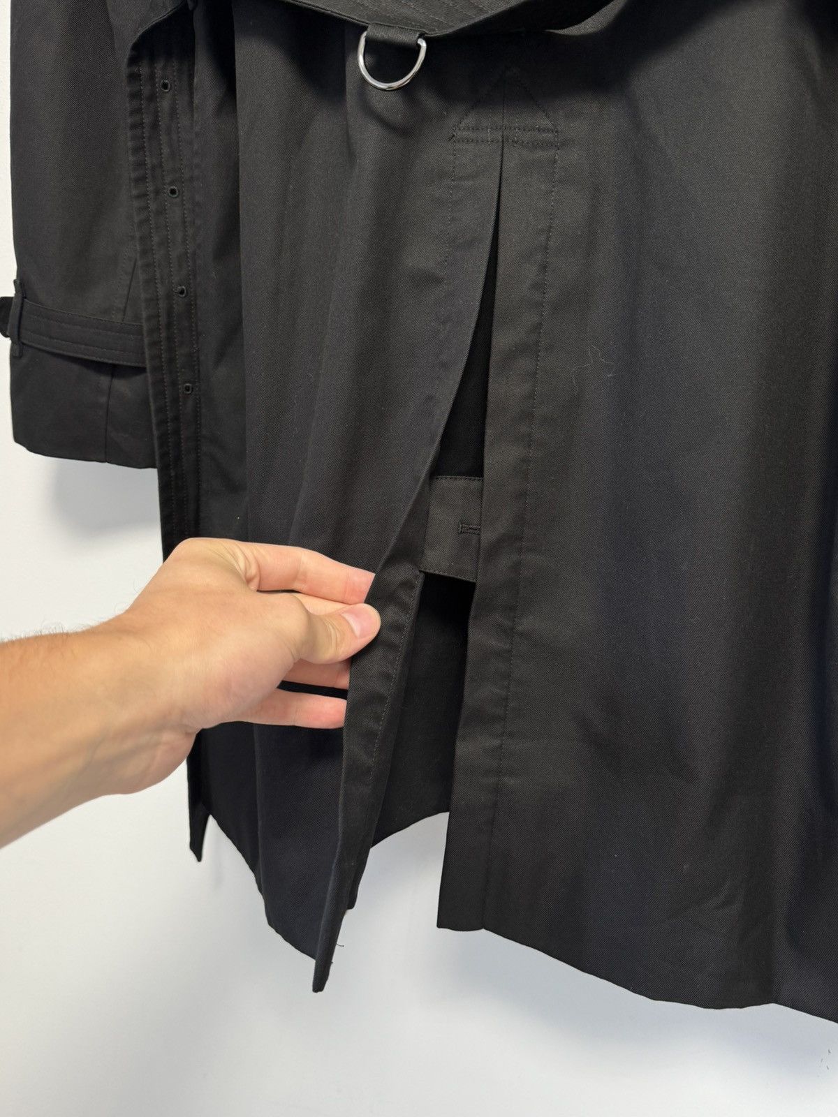 Burberry Burberry Trench Coat Luxury Monogram Black Nova Check Size US L / EU 52-54 / 3 - 18 Thumbnail