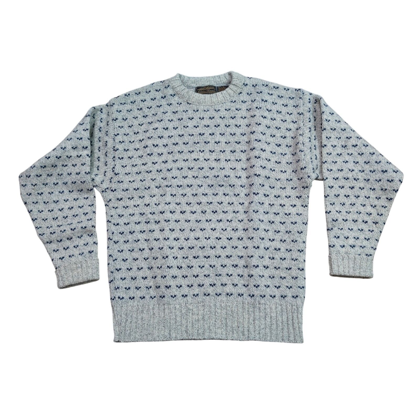Eddie Bauer Vintage 90s Eddie Bauer Wool Blend Knit Sweater Adult Medium Size US M / EU 48-50 / 2 - 3 Thumbnail