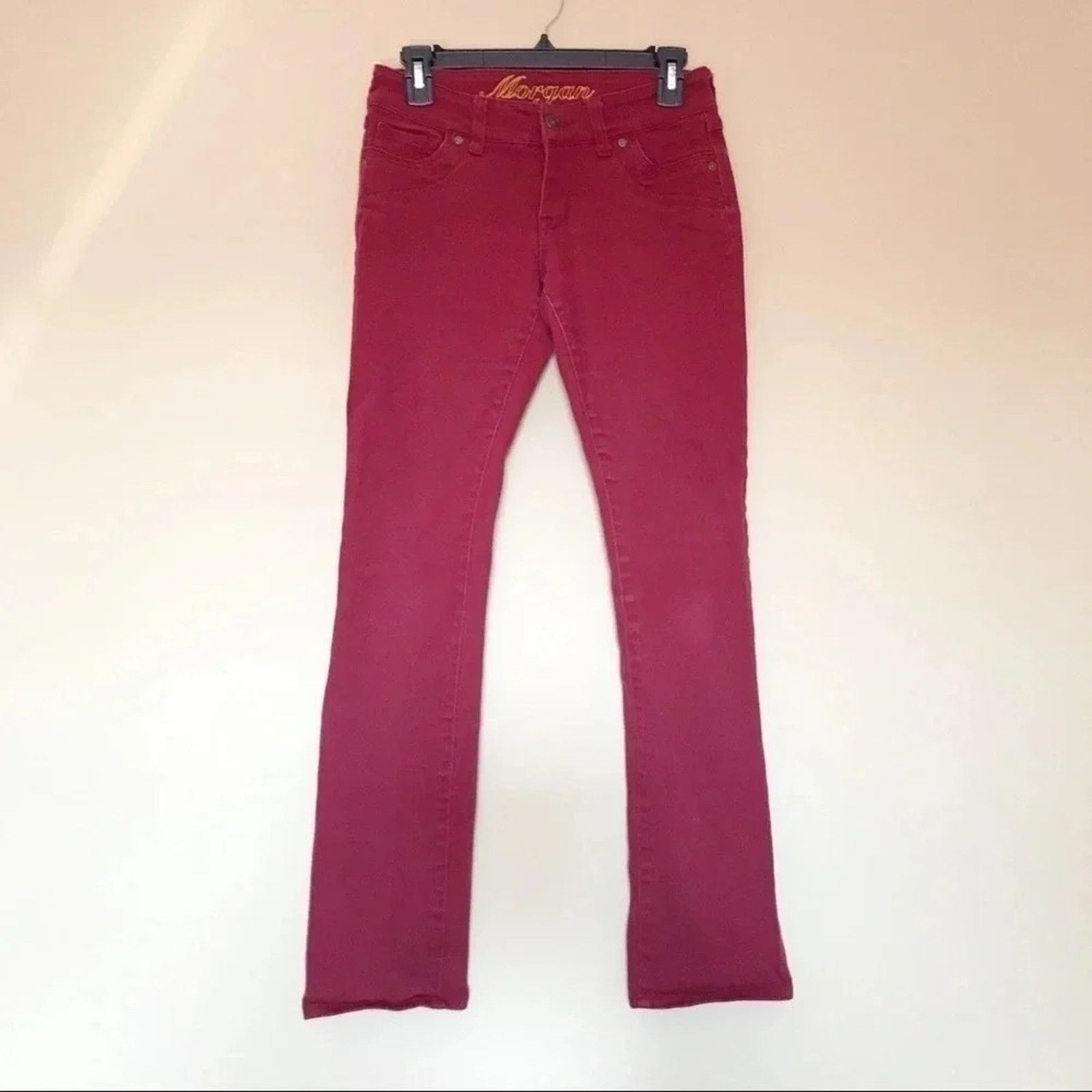 Other Delia’s Jeans Red Skinny Junior Size 3 Size 27" / US 4 / IT 40 - 1 Thumbnail