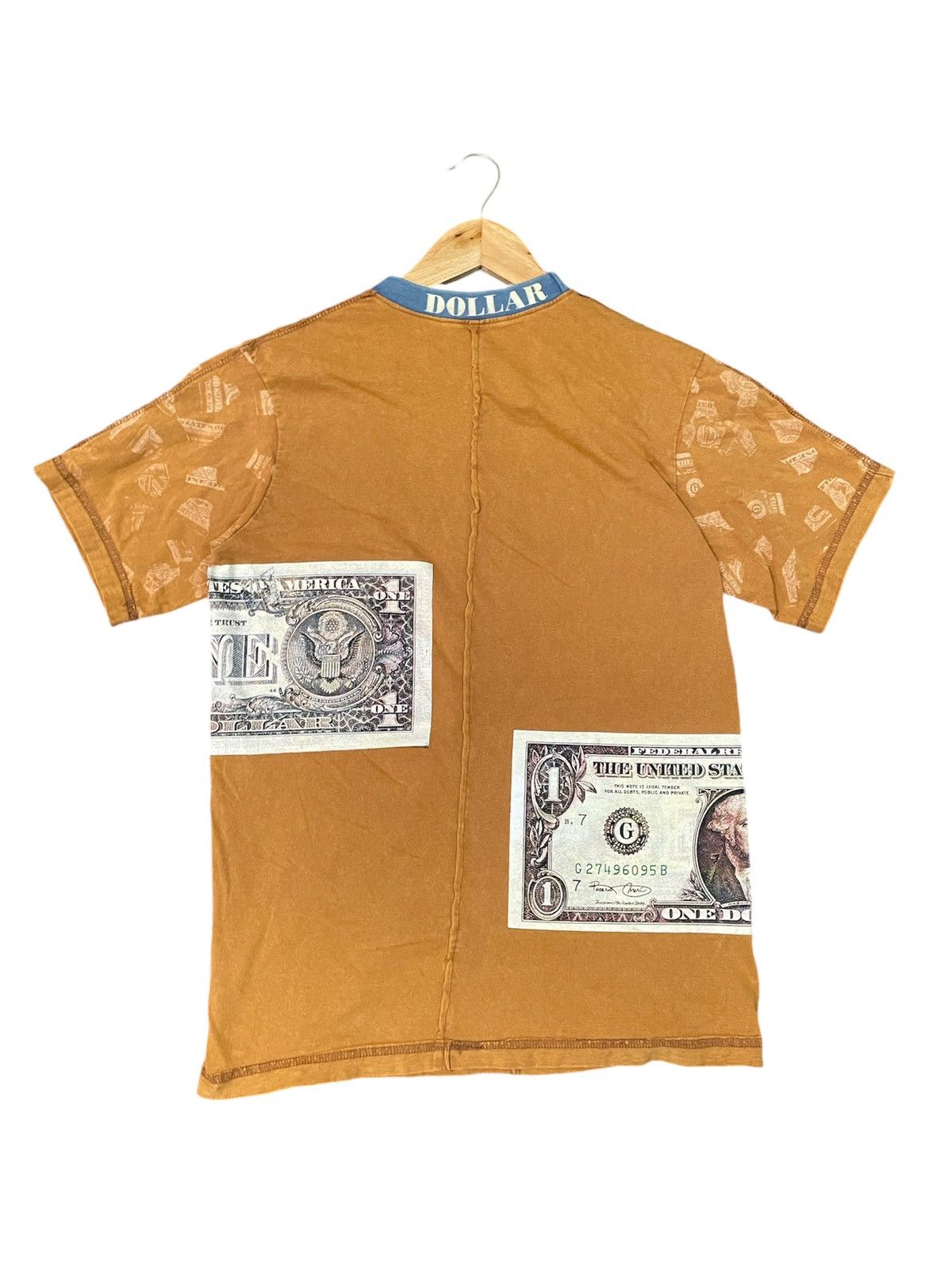 Japanese Brand Dollar American Tee Shirt Size US M / EU 48-50 / 2 - 2 Thumbnail