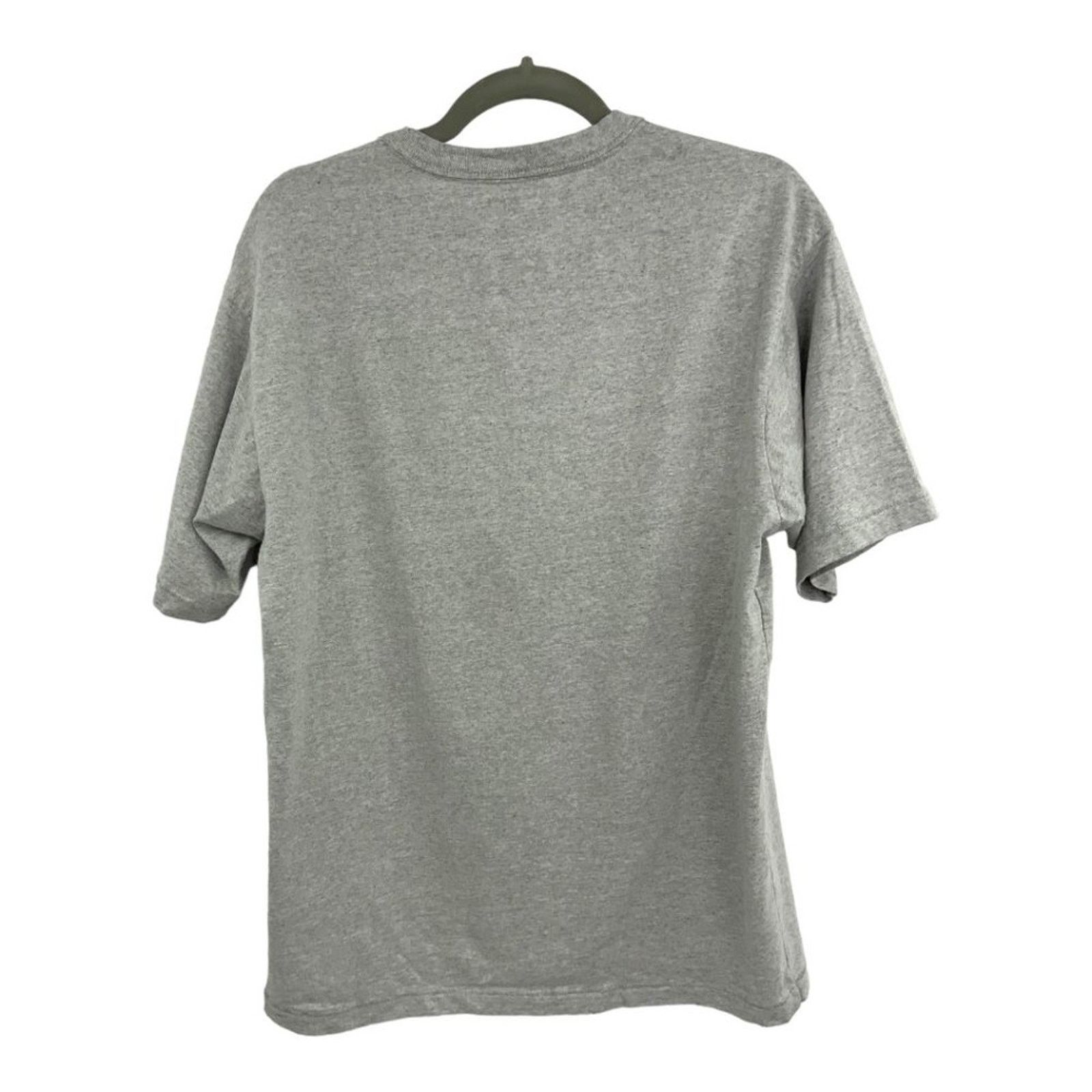 BP. BP 100% Cotton Grey Solid Cotton Crewneck T-Shirt Small Size US S / EU 44-46 / 1 - 5 Thumbnail