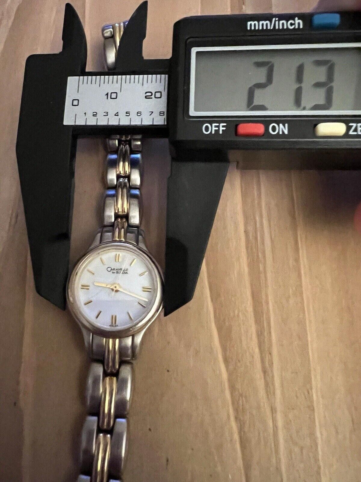 Bulova caravelle by bulova womens watch 2 Tone New Battery Size ONE SIZE - 3 Thumbnail