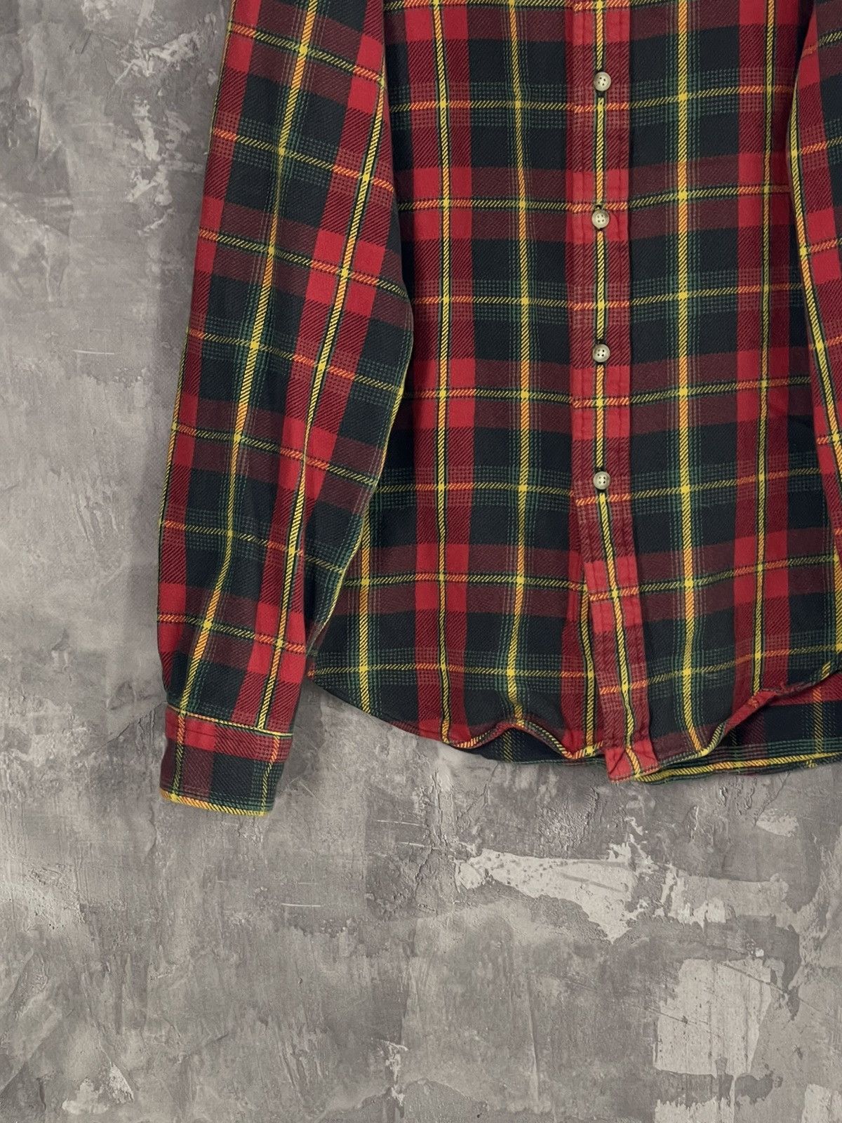 Polo Ralph Lauren × Ralph Lauren × Vintage Vintage Polo Ralph Lauren Cotton Knit shirt buttons 90s Y2K Size US M / EU 48-50 / 2 - 5 Thumbnail
