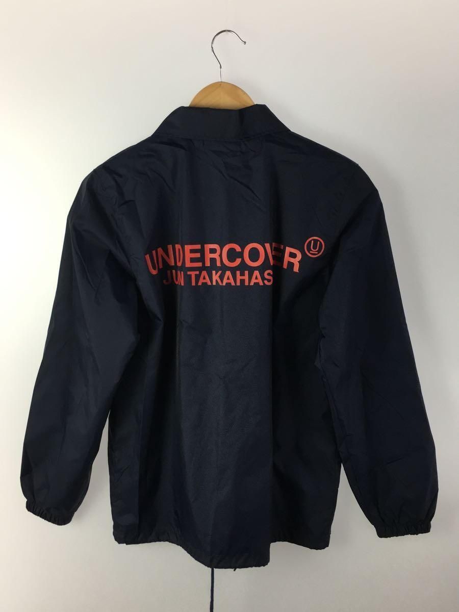 image of Undercover Logo Nylon Coach Jacket in Navy, Men's (Size Small)