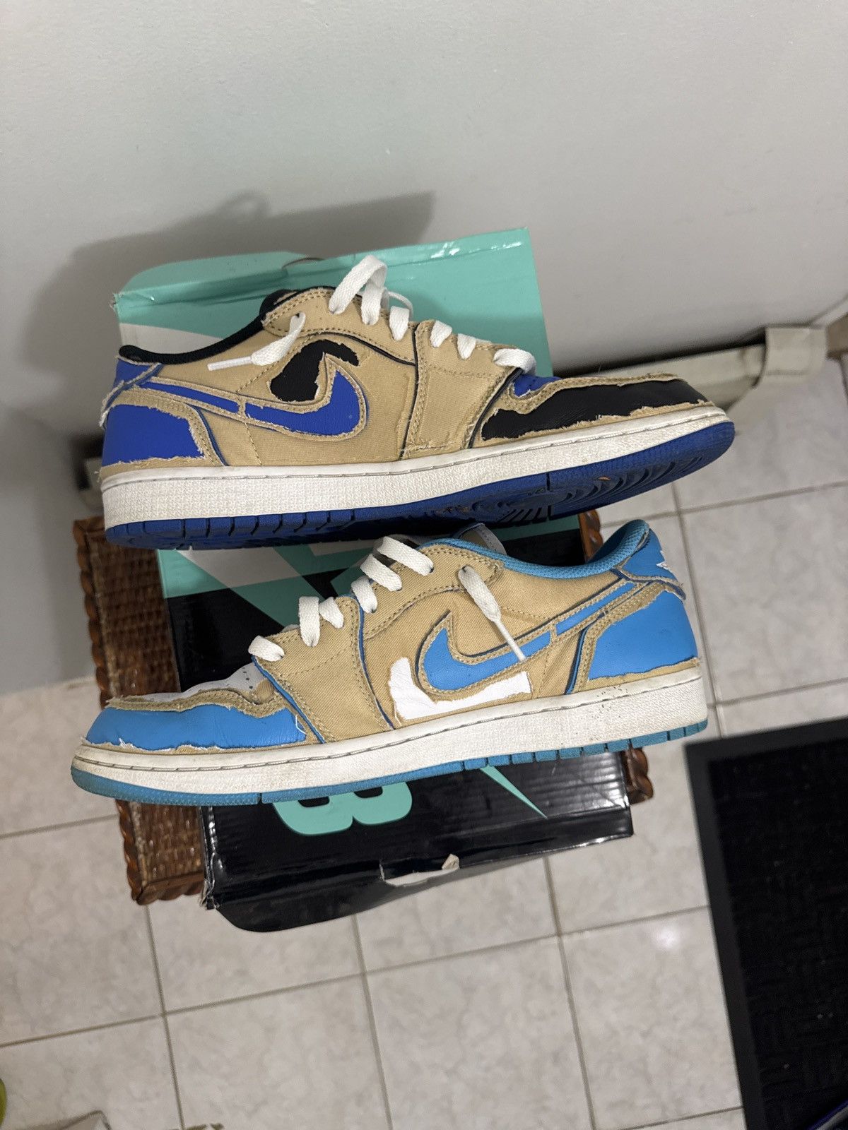 Nike Air Jordan 1 Low SB “Desert Ore” x Lance Mountain Size US 10 / EU 43 - 4 Thumbnail