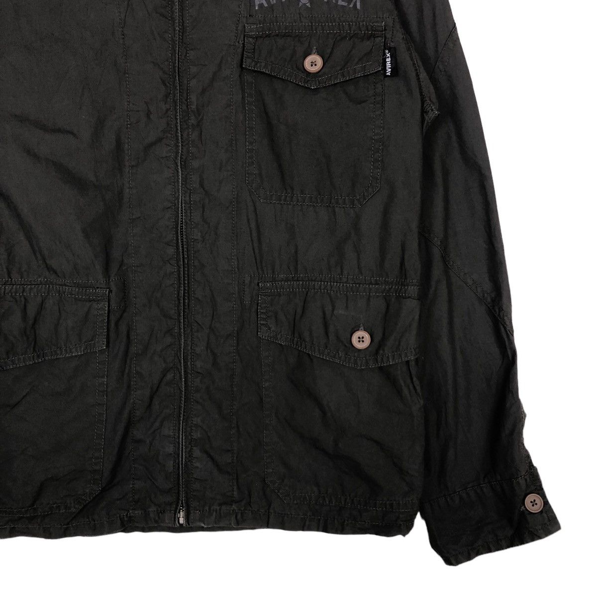Avirex 🔥Vintage Multi Pocket Cargo Jacket Biker Avirex Usa Size US M / EU 48-50 / 2 - 5 Thumbnail