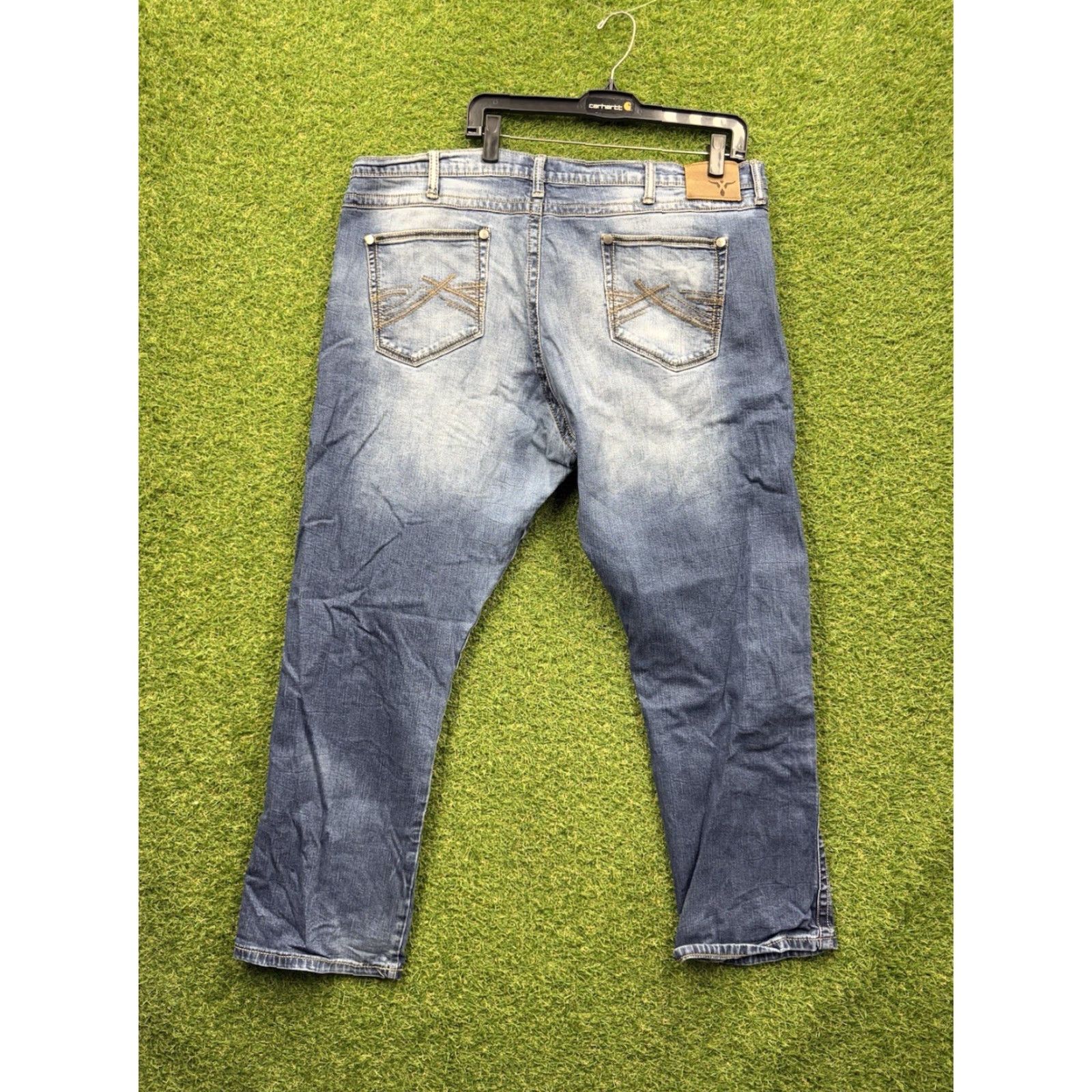 Wrangler VINTAGE Wrangler 20X Jeans Mens 40x30 Blue Style Straight Baggy Denim Pants 5-Pocket Mens Size US 40 / EU 56 - 2 Thumbnail
