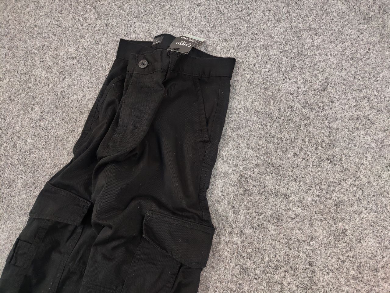 Japanese Brand Vintage Japanese Style black cargo workwear Pants Y2K Size US 34 / EU 50 - 4 Thumbnail