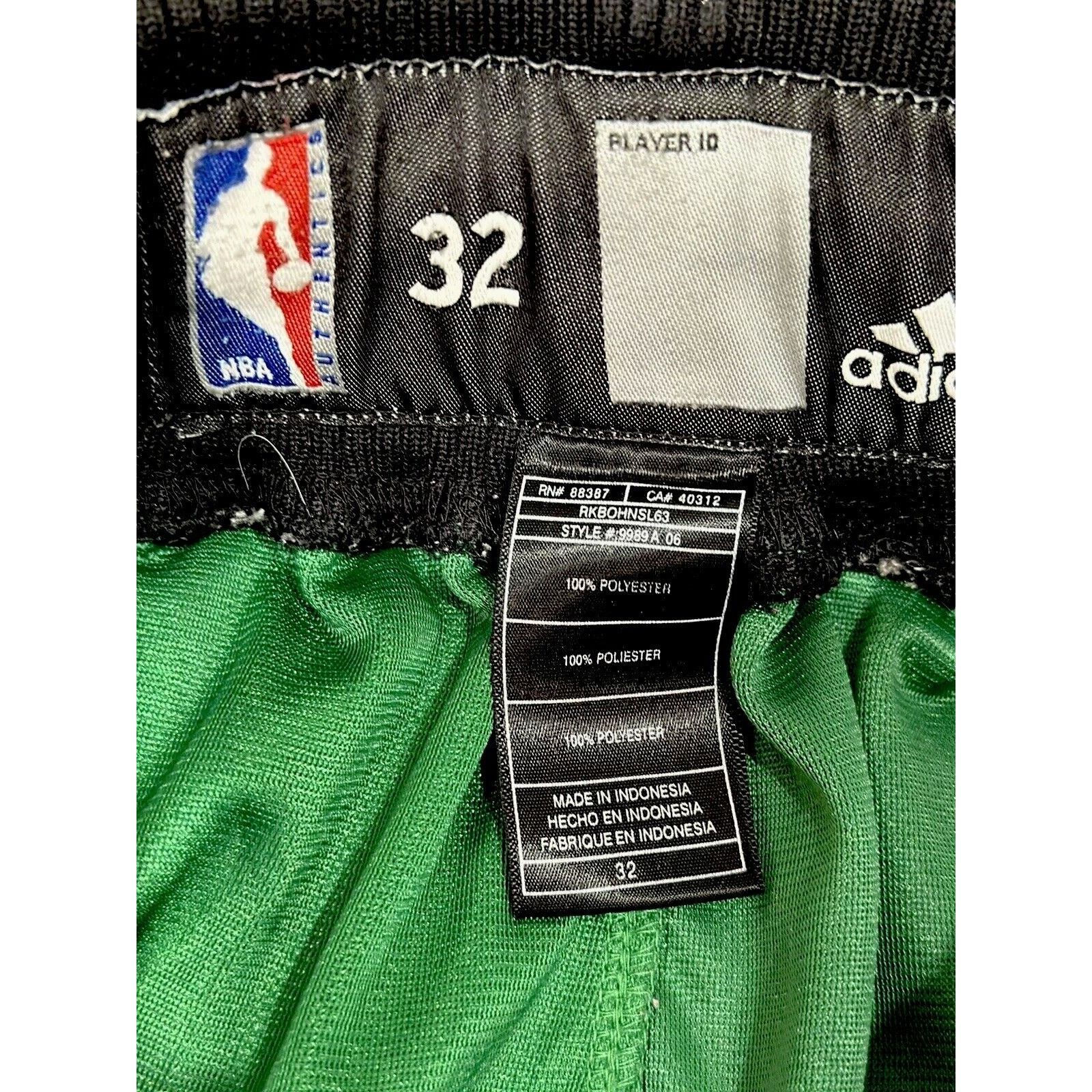 Adidas Boston Celtics NBA Player Authentic Adidas Basketball Shorts Size US M / EU 48-50 / 2 - 3 Thumbnail