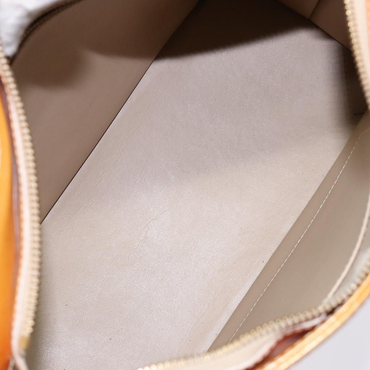 Louis Vuitton LOUIS VUITTON Monogram Vernis Houston Hand Bag Beige M91004 Size ONE SIZE - 11 Thumbnail