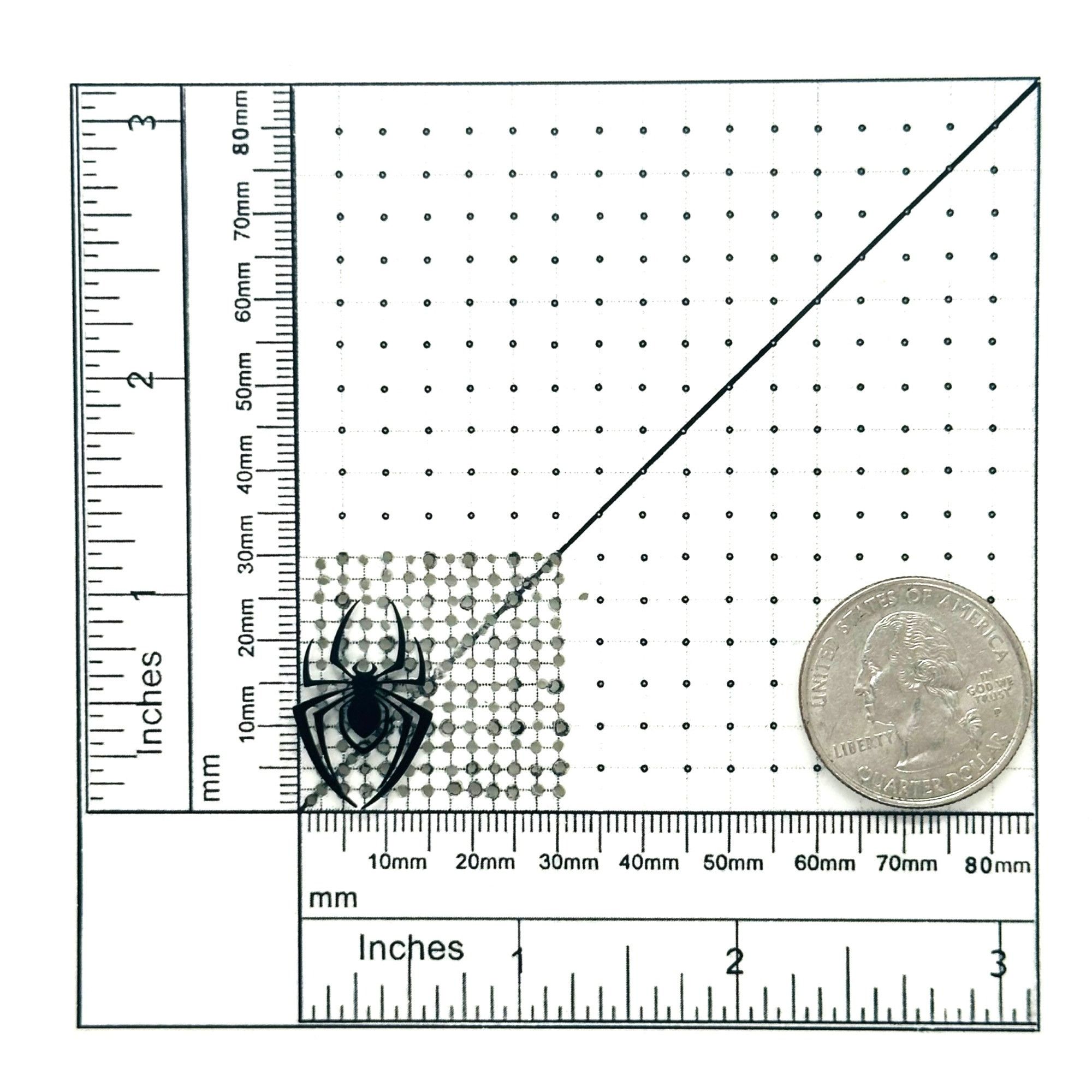 Other ⭐Gothic Spider Brooch Stainless Steel Badge Pins Black Color Size ONE SIZE - 6 Thumbnail