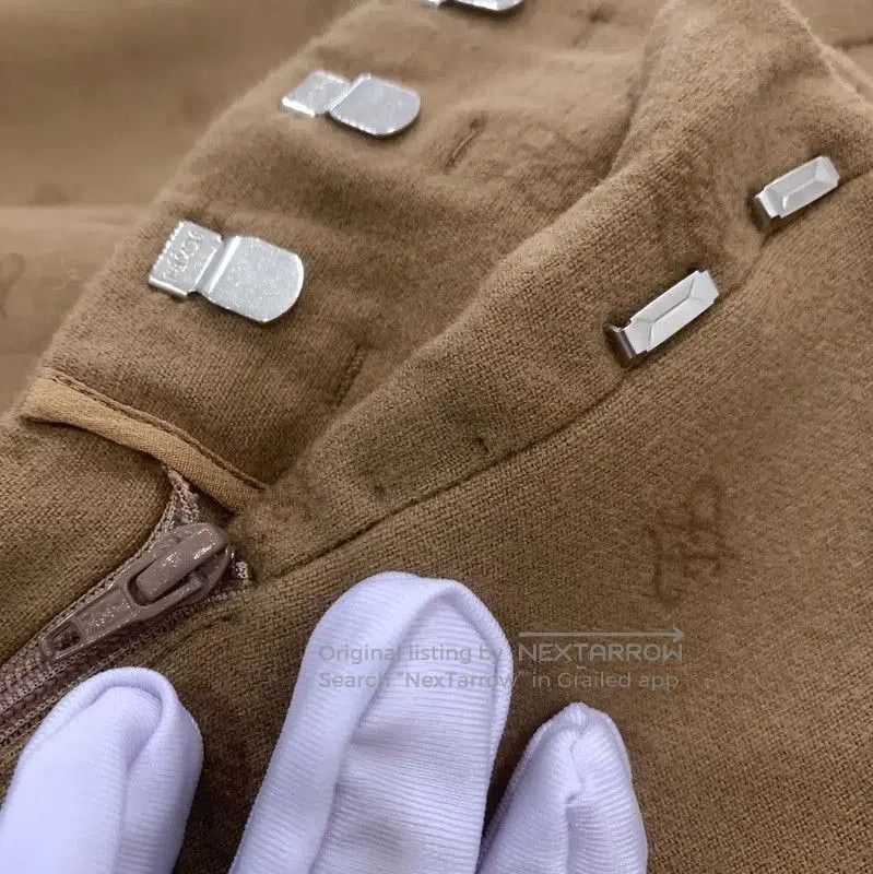 Fendi Fendi Brown Cotton Women's Shorts XS . Size 22" - 8 Thumbnail