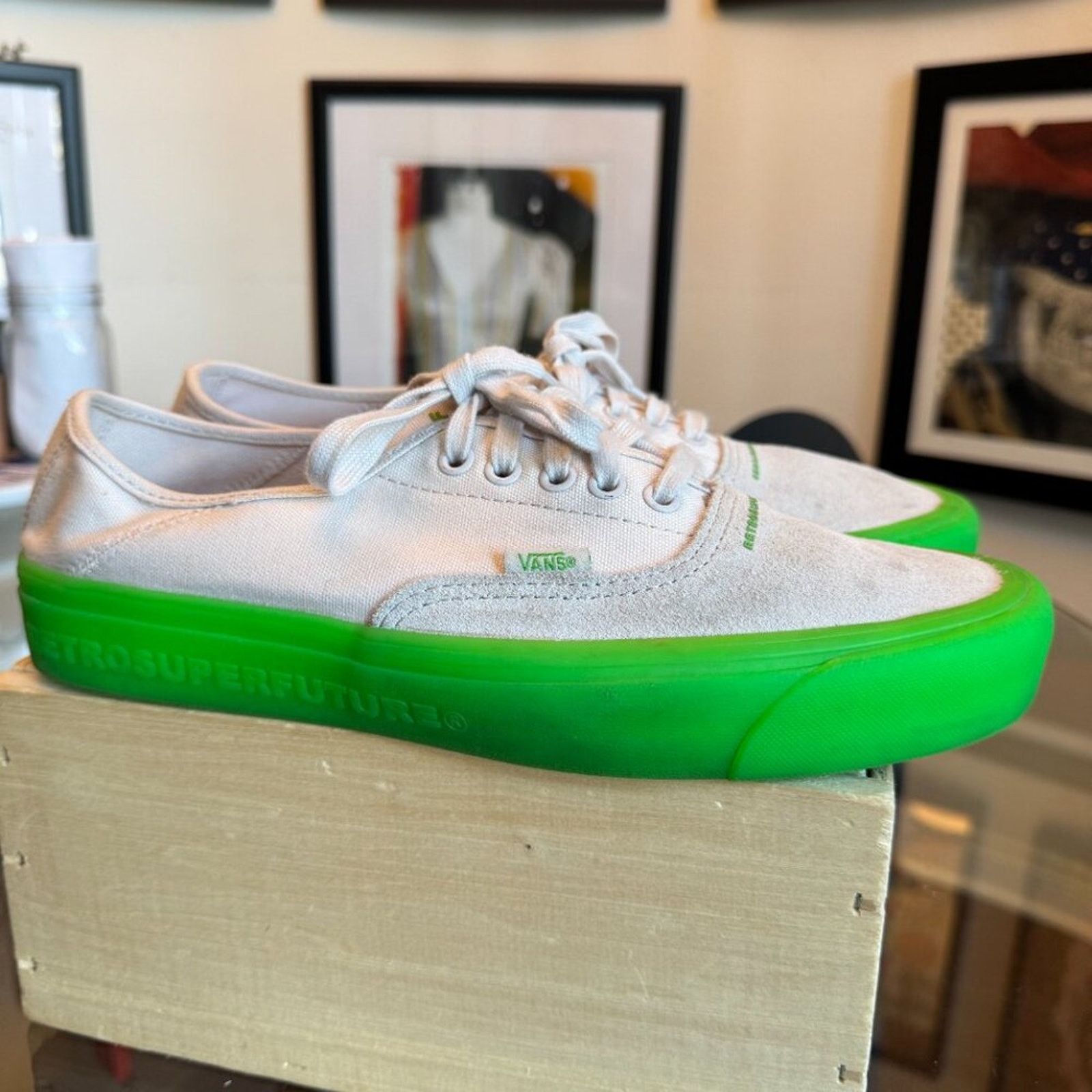 Retrosuperfuture × Vans Vans Vault x Retrosuperfuture OG Authentic LX, Men’s 10.5 Size US 10.5 / EU 43-44 - 5 Thumbnail