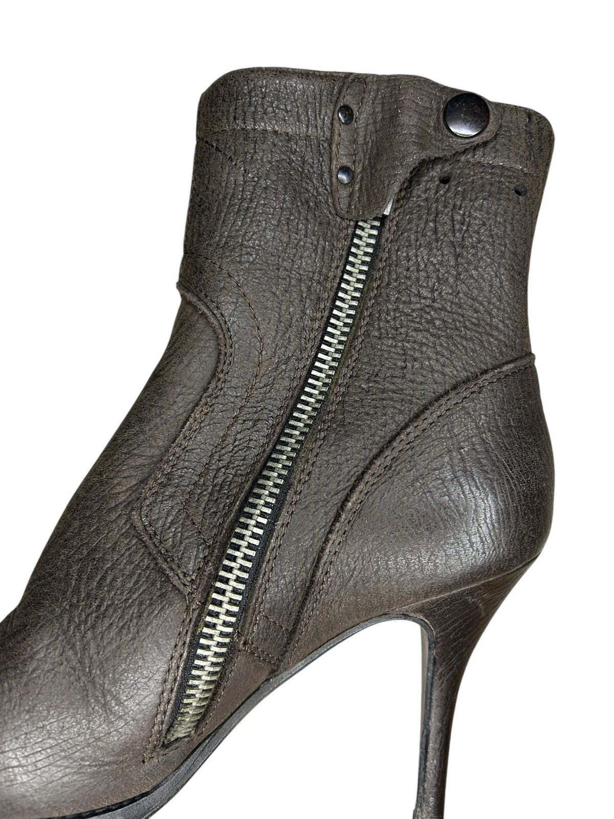 Rick Owens 00s Stiletto Boots Size US 8.5 / IT 38.5 - 4 Thumbnail