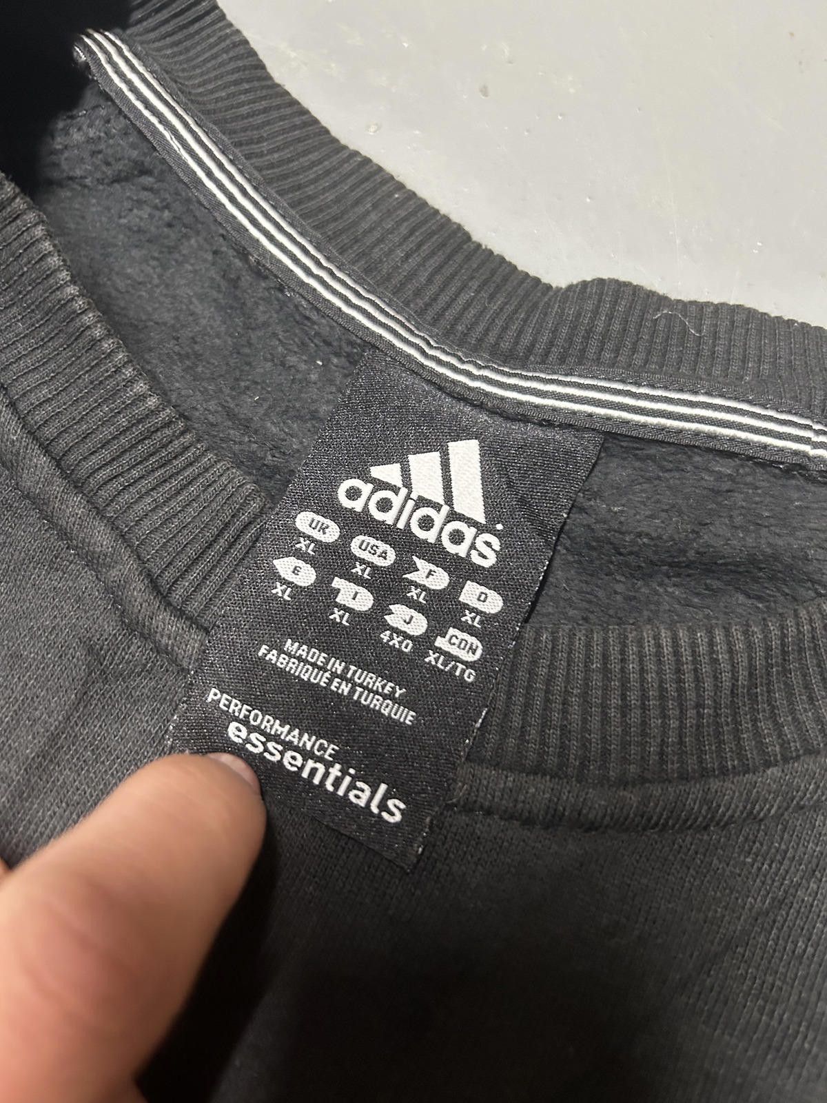 Adidas Adidas Essentials Black Sweatshirt Size US XL / EU 56 / 4 - 4 Thumbnail