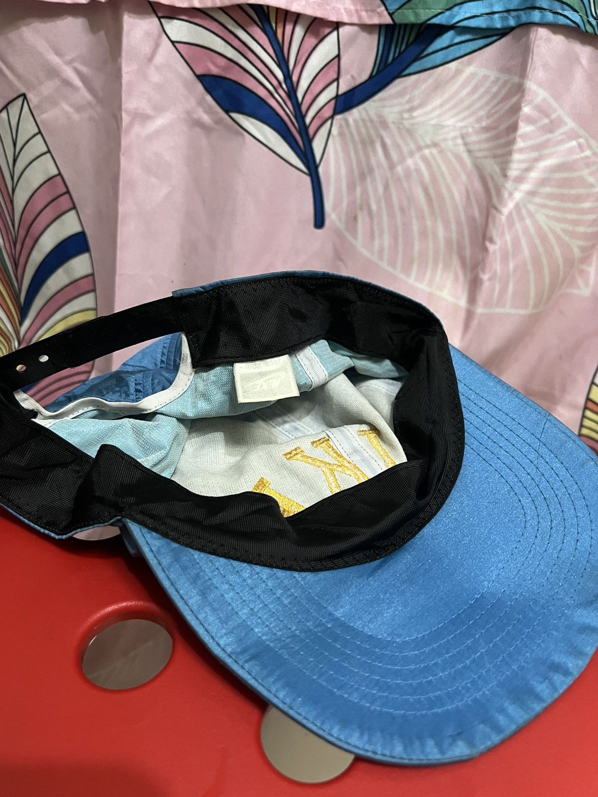 Nike × Vintage vtg nike 80s spellout hat Size ONE SIZE - 3 Thumbnail