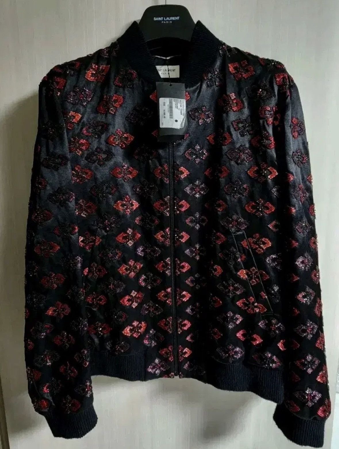 Saint Laurent Paris Saint laurent cashmere blending coiled bomber jacket sz52 Size US L / EU 52-54 / 3 - 2 Thumbnail