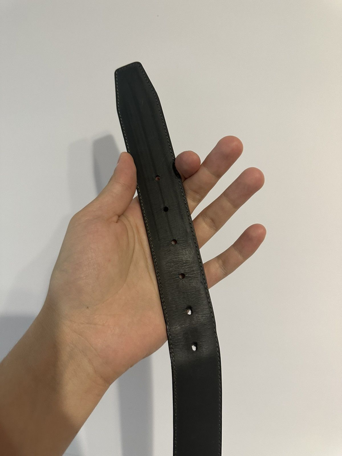 Hugo Boss Hugo Boss Roberto X Classic Basic Leather Belt Size ONE SIZE - 4 Thumbnail