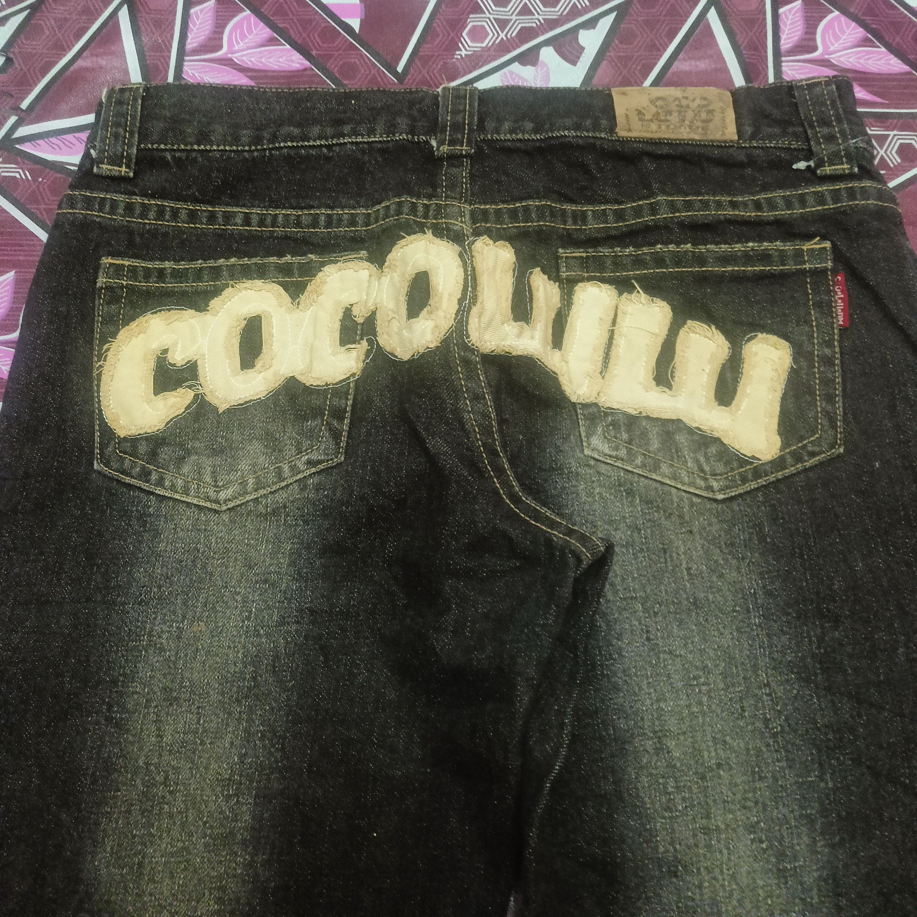 Japanese Brand Japanese CO&LU flared Black Jeans Size US 31 - 14 Thumbnail