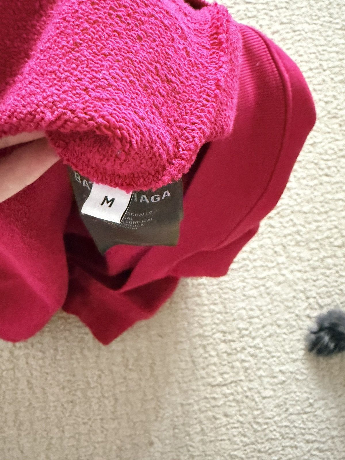 Balenciaga SEND ME OFFERS! Burgundy balenciaga copyright hoodie Size US M / EU 48-50 / 2 - 6 Thumbnail