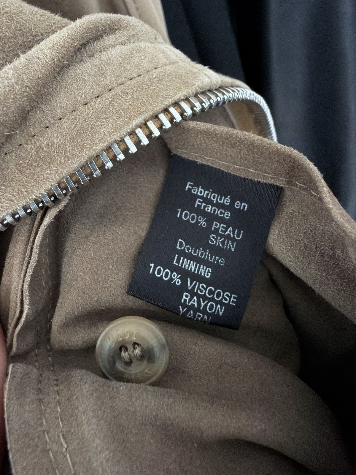 Dior Christian Dior Boutique Paris Suede Zip Jacket, 52 Size US L / EU 52-54 / 3 - 10 Thumbnail
