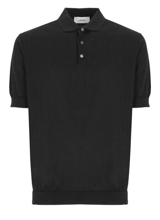 Lardini LARDINI Men Polo Shirts ESLPMC65 ES64020999 Black Size US L / EU 52-54 / 3 - 1 Thumbnail