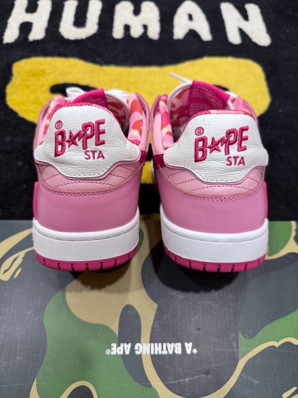 Bape Bape SK8 Sta ABC Camo Pink (2022) US13 Size US 13 / EU 46 - 5 Thumbnail