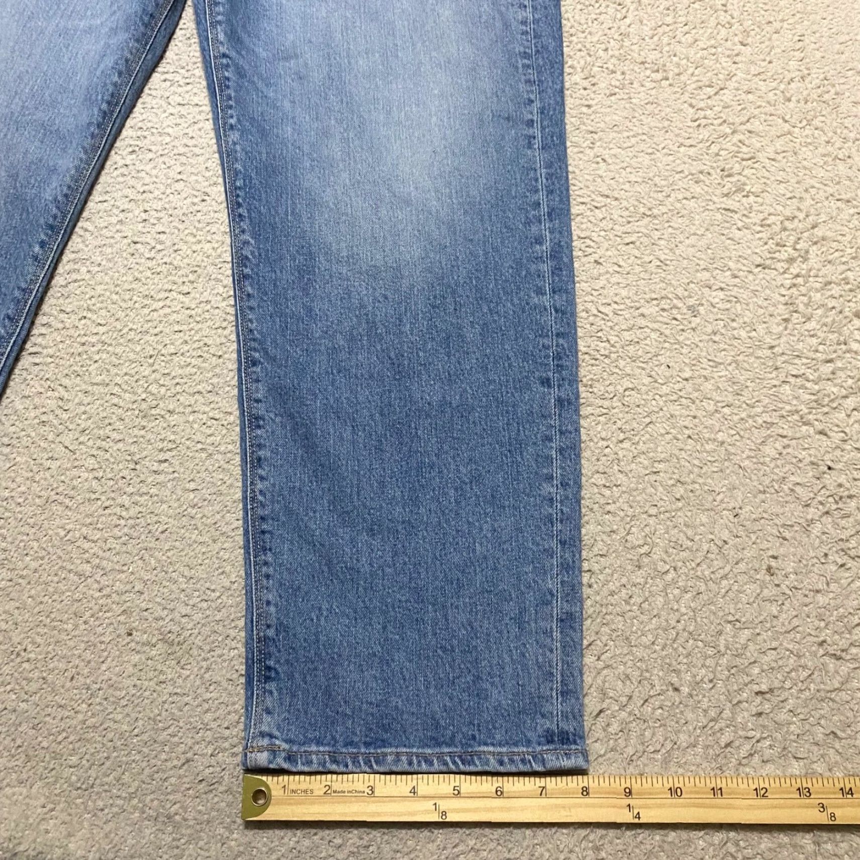 American Eagle Outfitters VINTAGE American Eagle Outfitters Jeans 14 Blue Distressed 90s Boyfriend High Rise 5-Pocket Womens Size 36" / US 14 / IT 50 - 5 Thumbnail