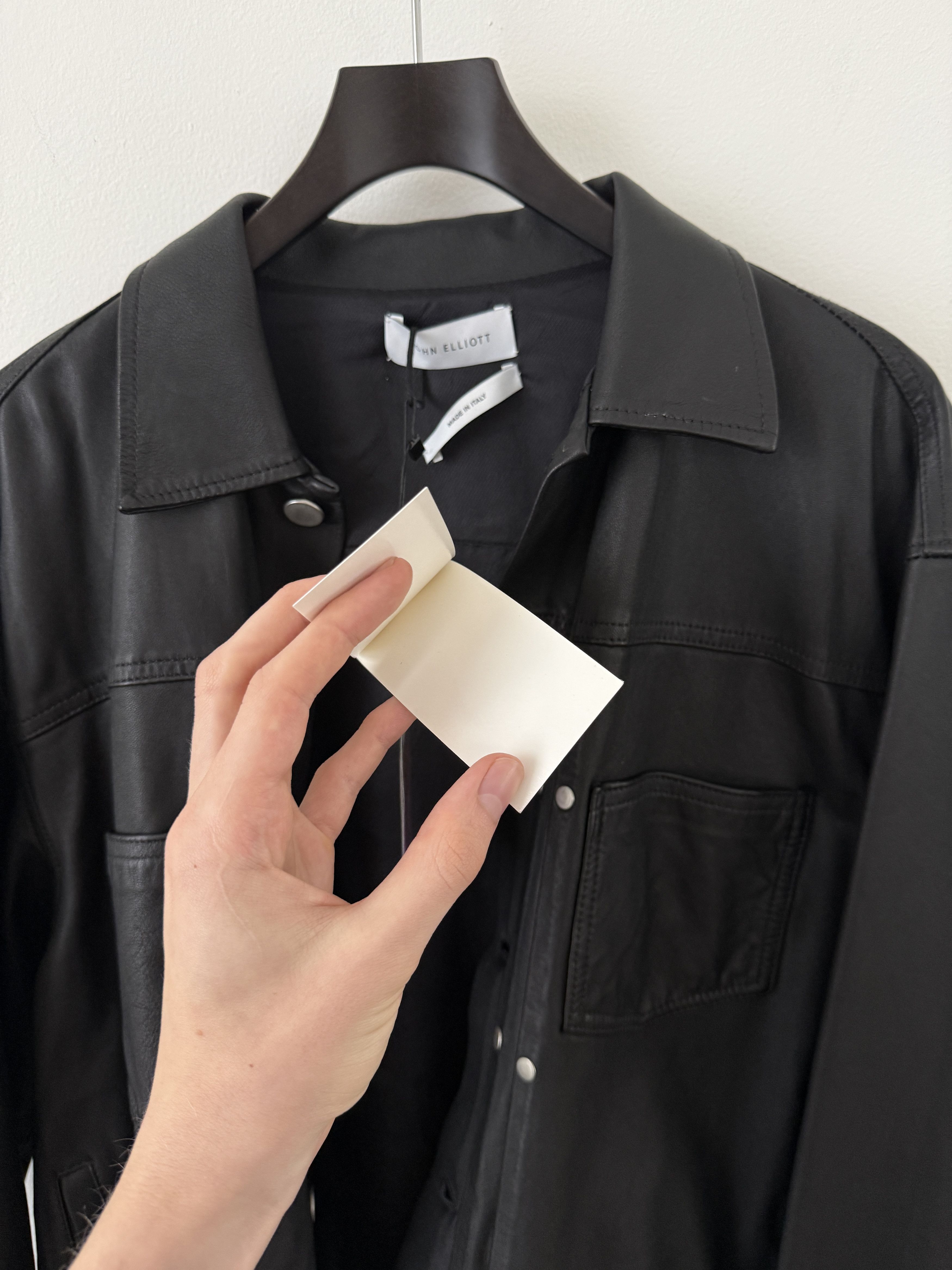 John Elliott Type II Leather Thumper Jacket Size US XXL / EU 58 / 5 - 16 Thumbnail