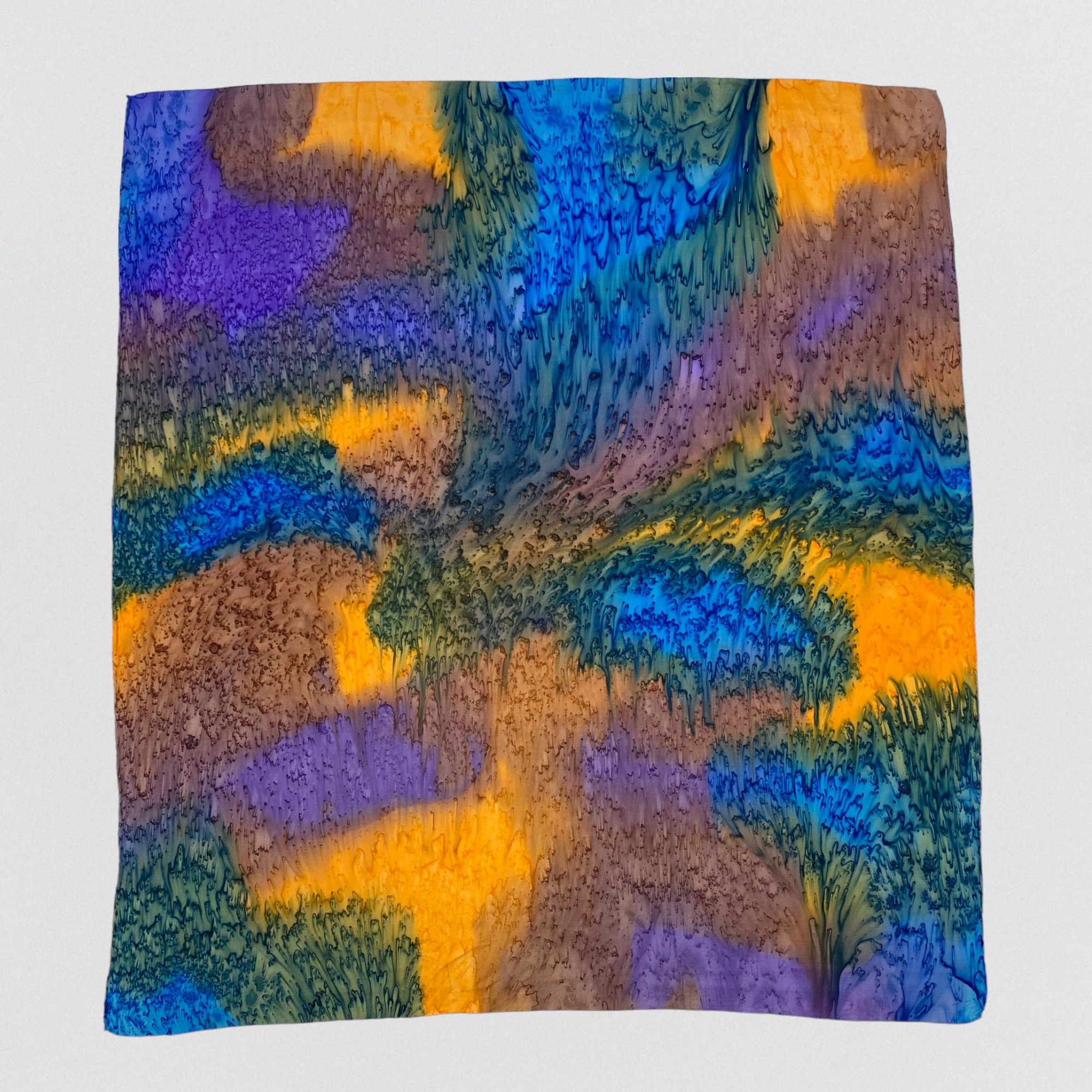 Japanese Brand × Vintage Vintage Japanese Brand Silk Scarf SS082 Size ONE SIZE - 1 Thumbnail