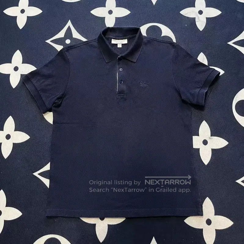 Burberry Burberry Black Men's Short Sleeve Polo. Size US M / EU 48-50 / 2 - 1 Thumbnail