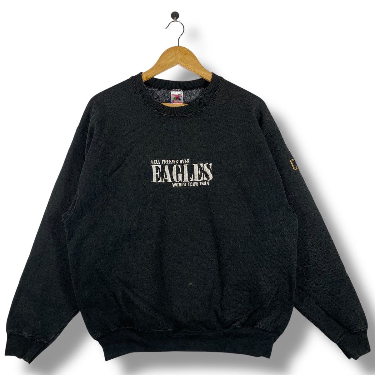 Band Tees Vintage EAGLES Hell Freezes Over World Tour 1994 Sweatshirt Size US L / EU 52-54 / 3 - 1 Thumbnail