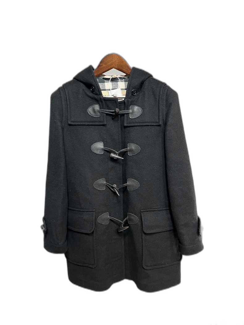 Burberry Burberry Black Wool Duffle Coat-2507