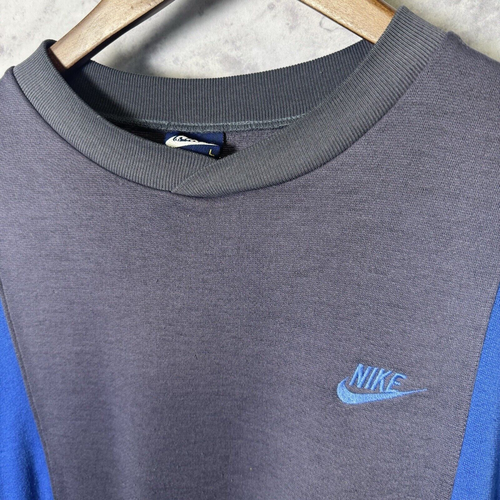 Vintage Vintage 80s Nike Sweatshirt Mens Large Sweat Track Jacket Sp Size US L / EU 52-54 / 3 - 3 Thumbnail